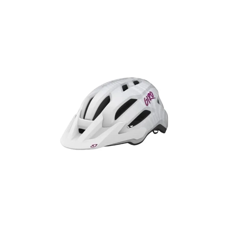 Casco MTB GIRO fixture II juvenil (Matte White/Pink Ripple) Niño