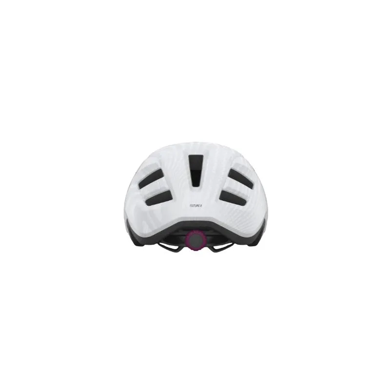 Casco MTB GIRO fixture II juvenil (Matte White/Pink Ripple) Niño