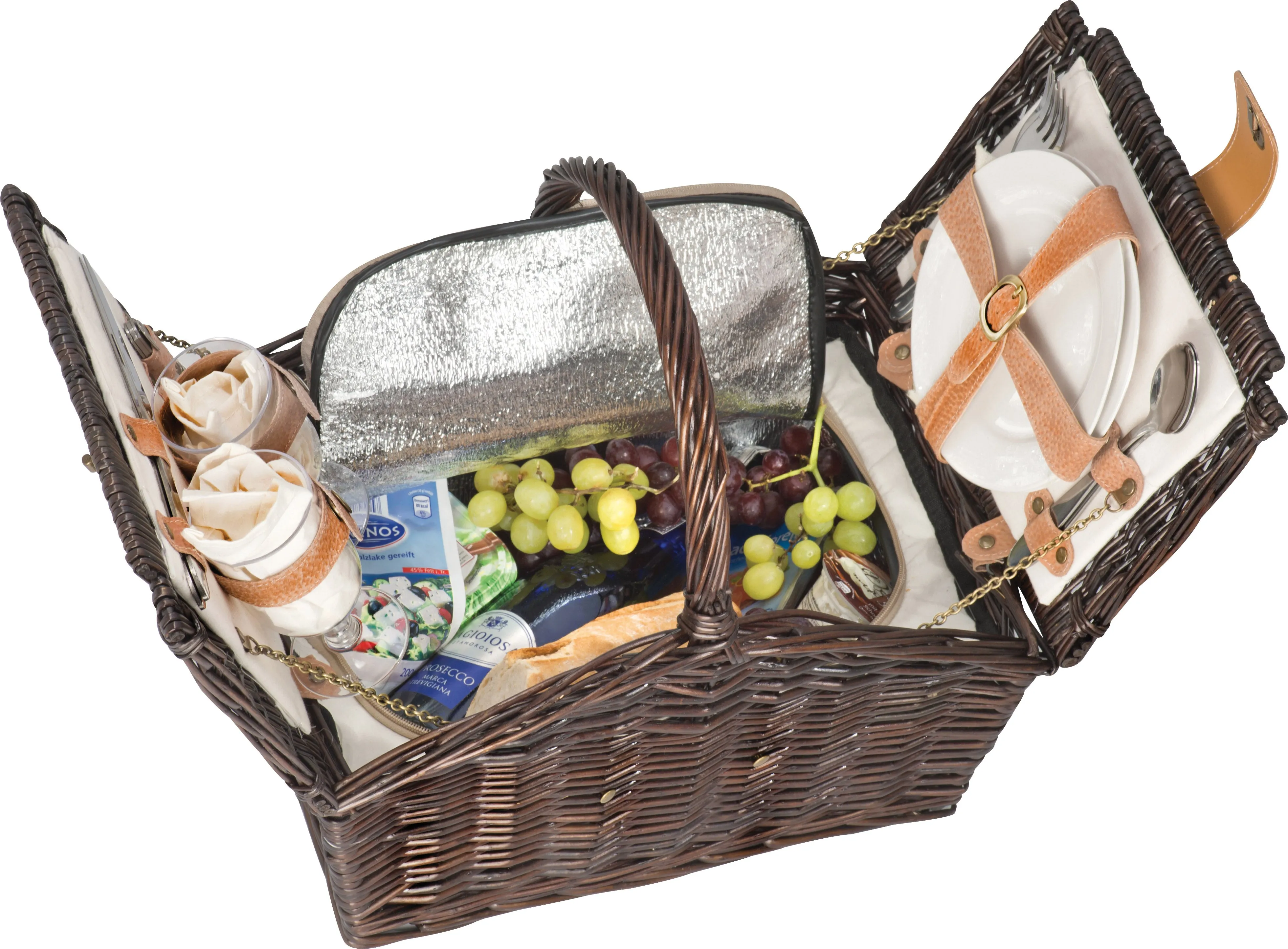 Cesta de picnic para dos