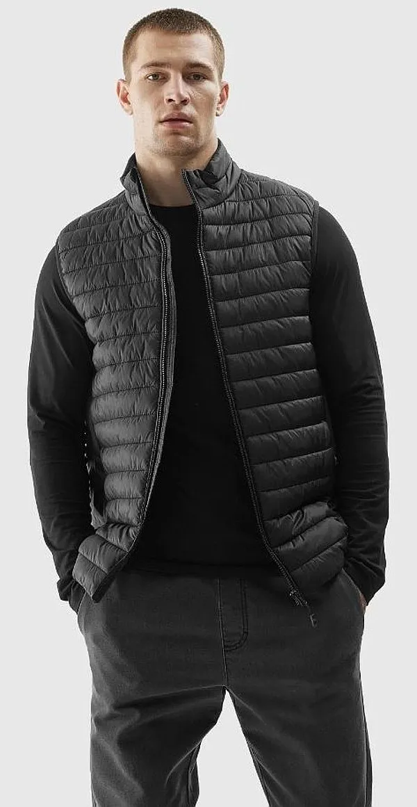 CHALECO 4F 4FAW23TVESM062  20S/DEEP BLACK  MEN´S