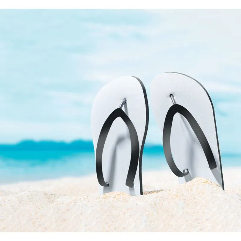 Chanclas de playa promocionales sublimación Do Mel