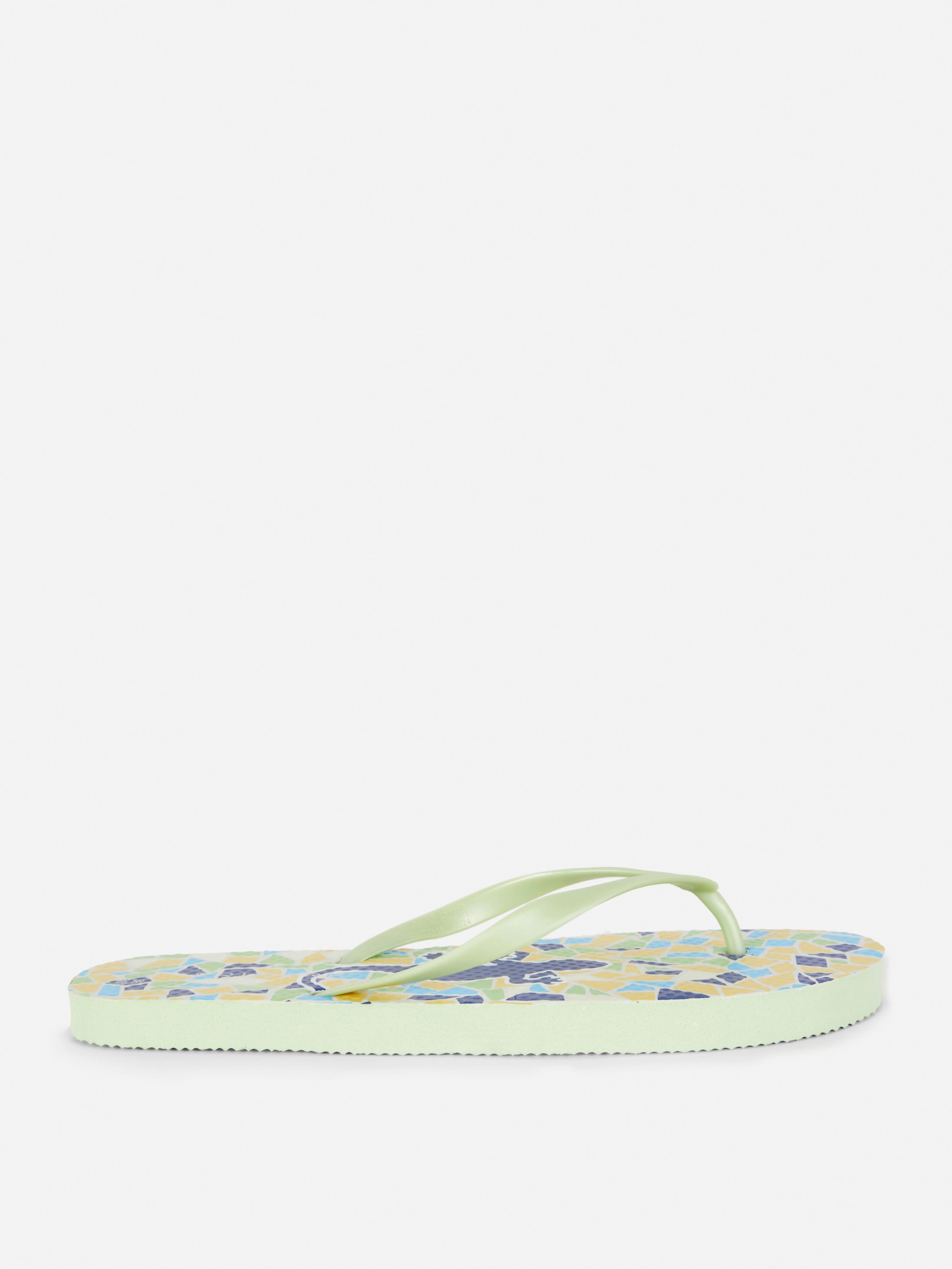Chanclas estampadas