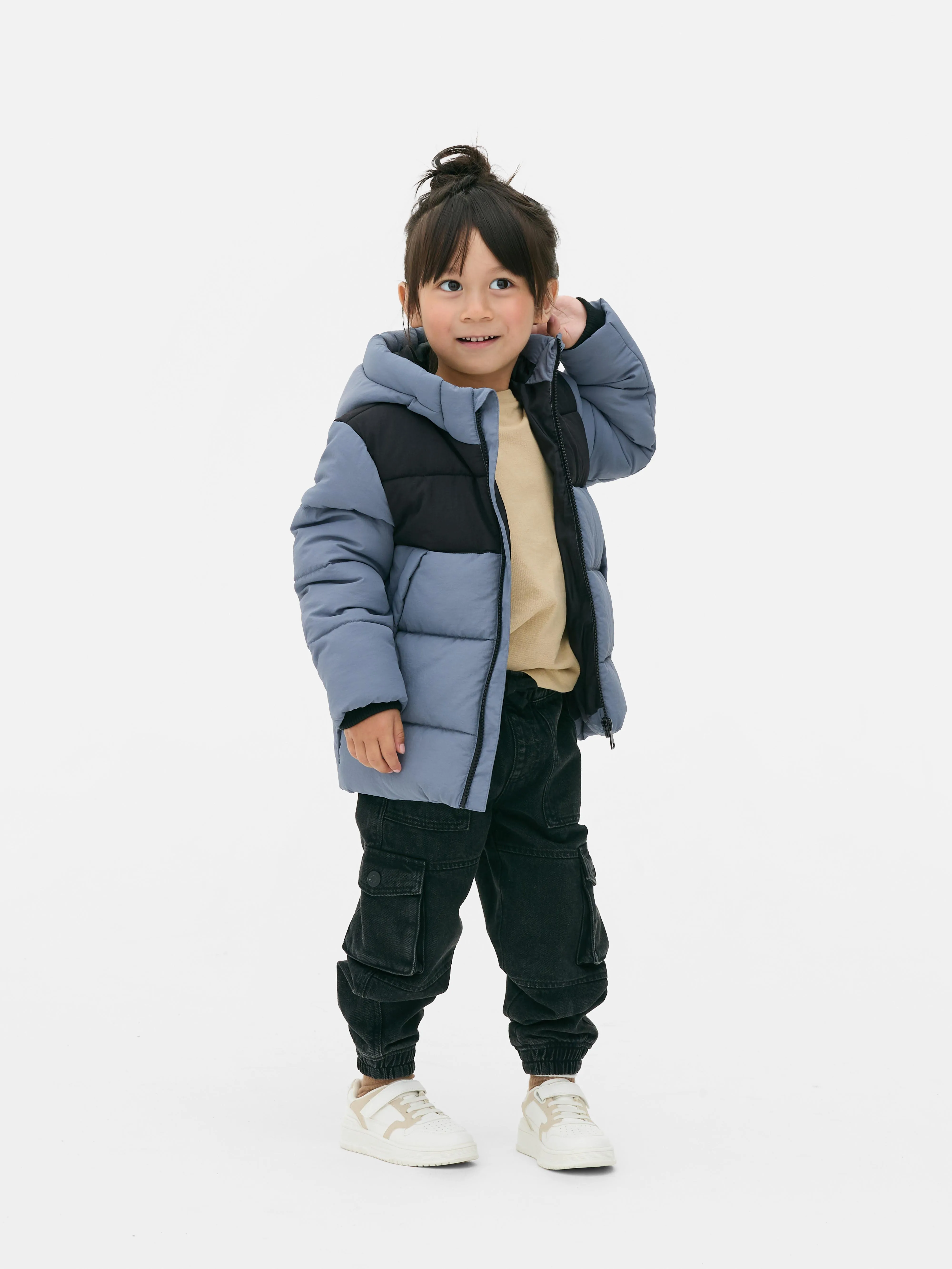 Chaqueta acolchada con capucha