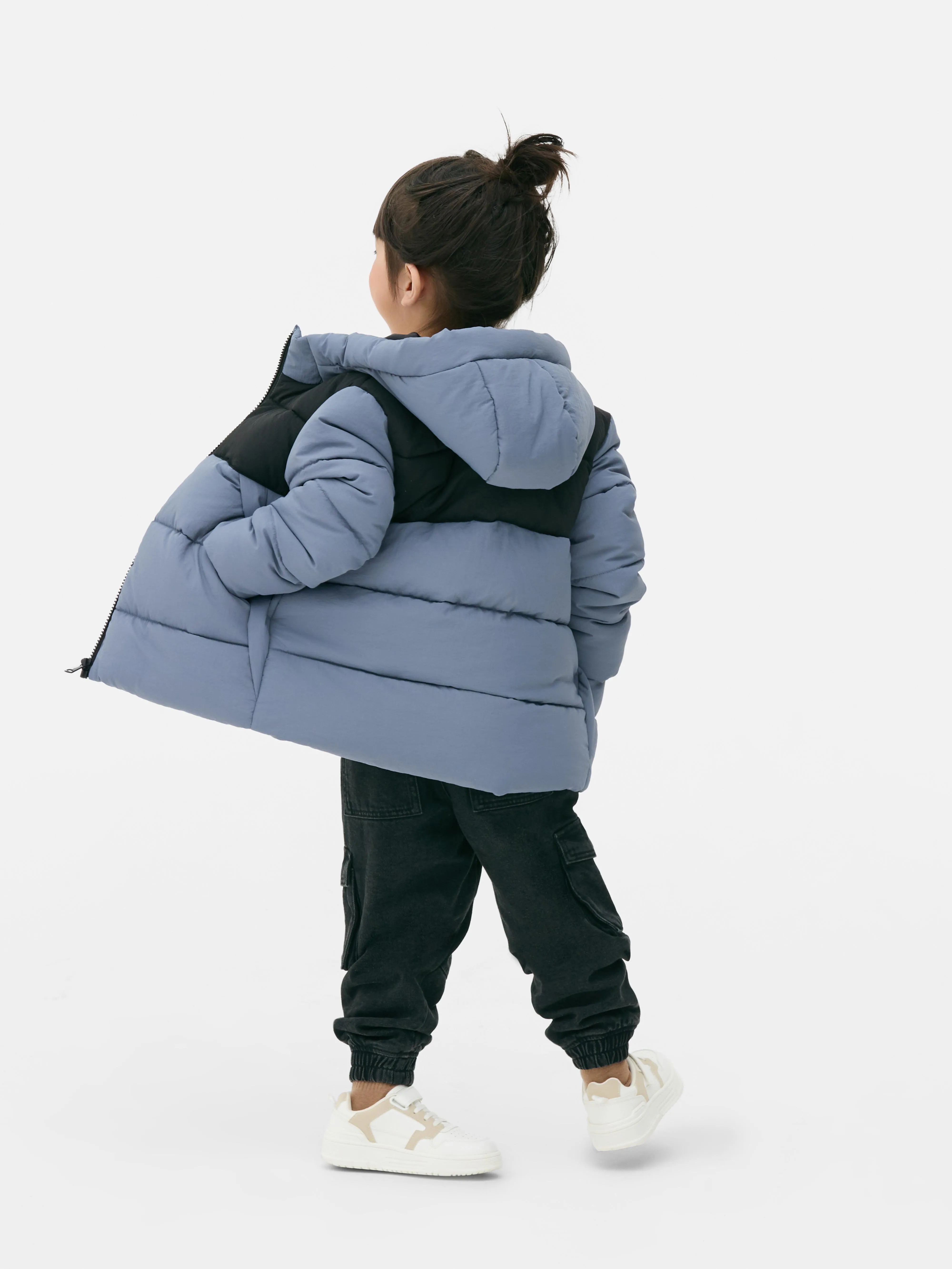 Chaqueta acolchada con capucha