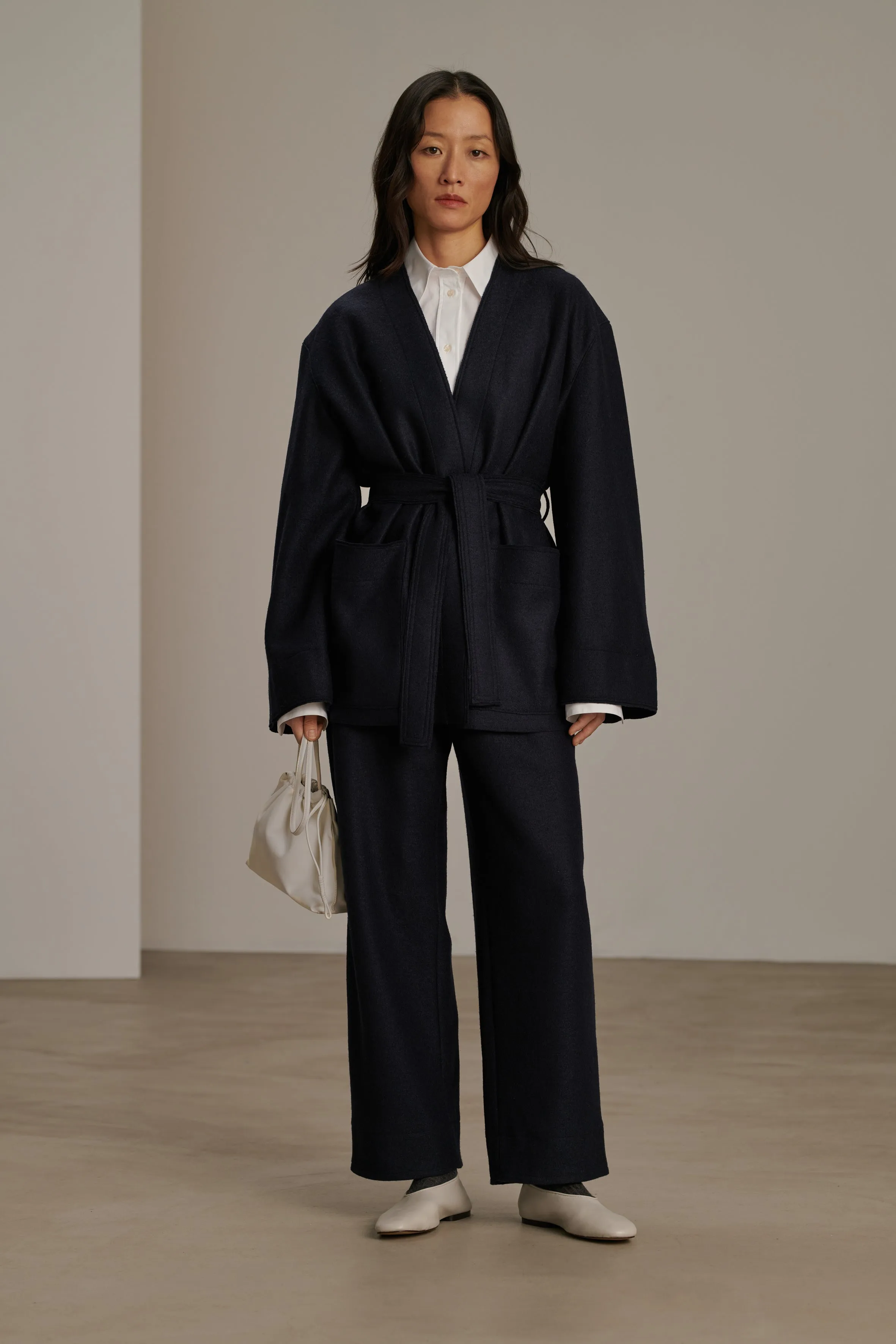 CHAQUETA BALME Chaqueta de lana hervida navy