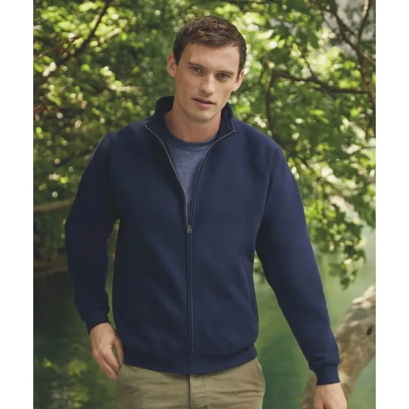 Chaqueta Cremallera Entera Hombre de Fruit of the Loom