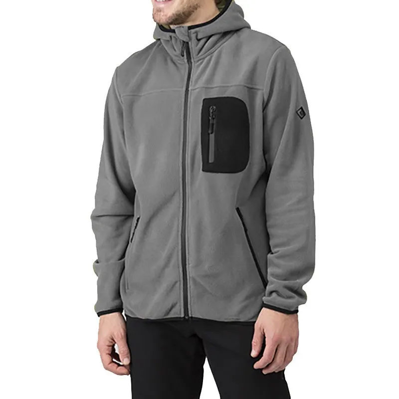 Chaqueta Forro Polar Alphadventure Sayan Gris