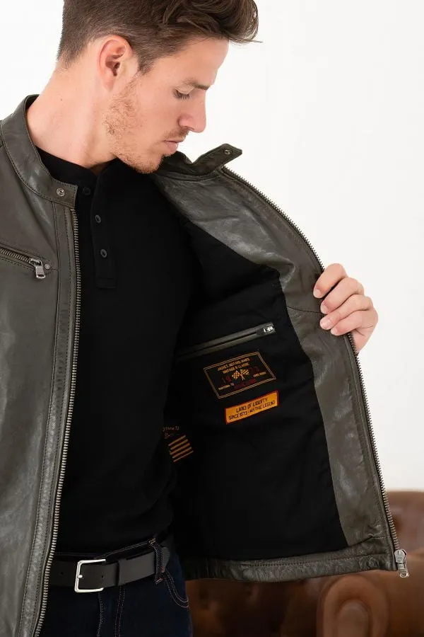 Chaqueta Hombre Daytona Gafino Lamb Vita Khaki