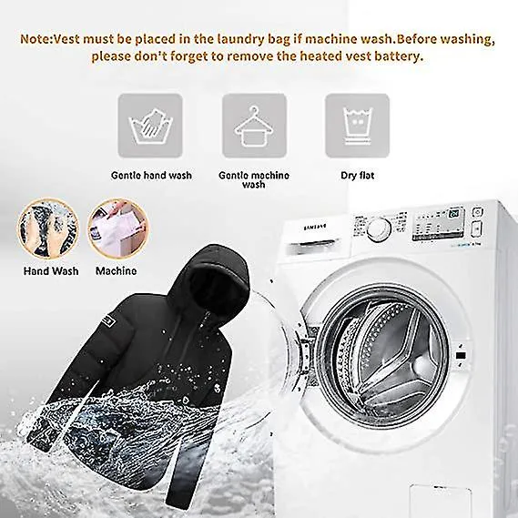 Chaqueta térmica con capucha, chaqueta con capucha caliente de invierno con 3 niveles de calefacción, puerto de carga USB, abrig