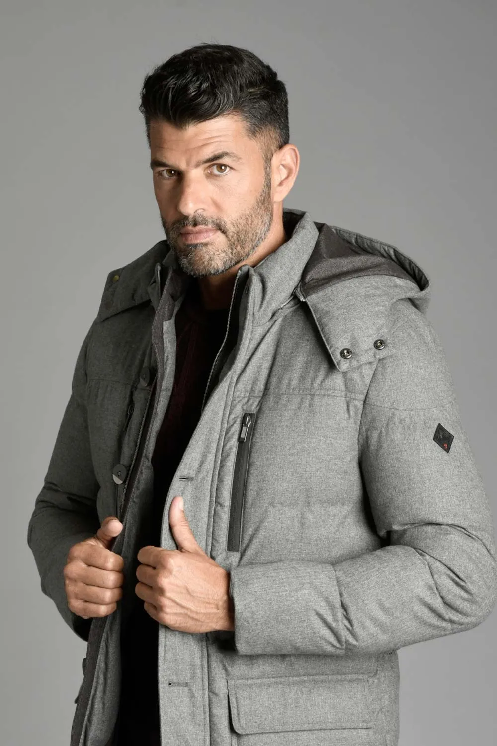 Chaqueton Rever de hombre con capucha desmontable REVER MILE