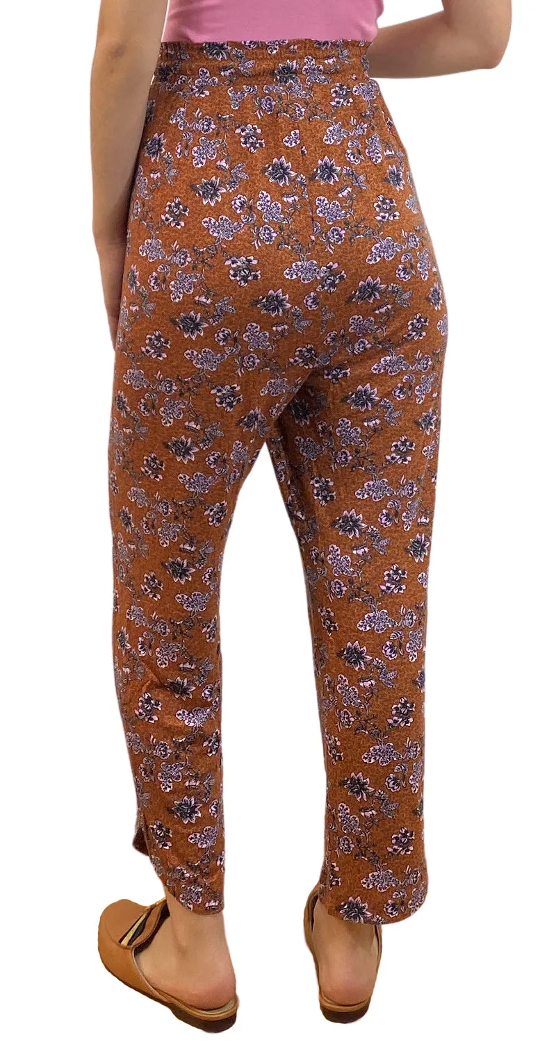 CHER Pantalón Buzo Flores