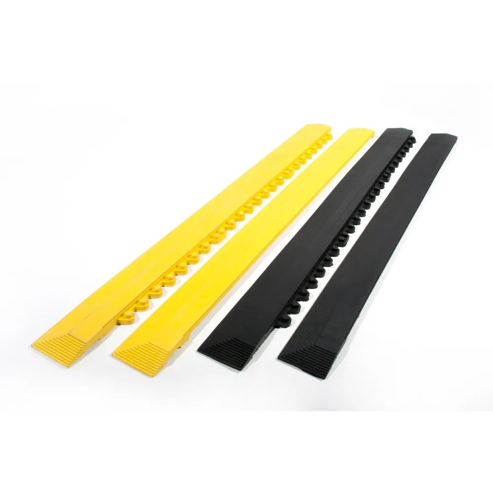COBA Alfombrilla antifatiga Fatigue Step, bordillo, nitrilo, hembra, amarilla