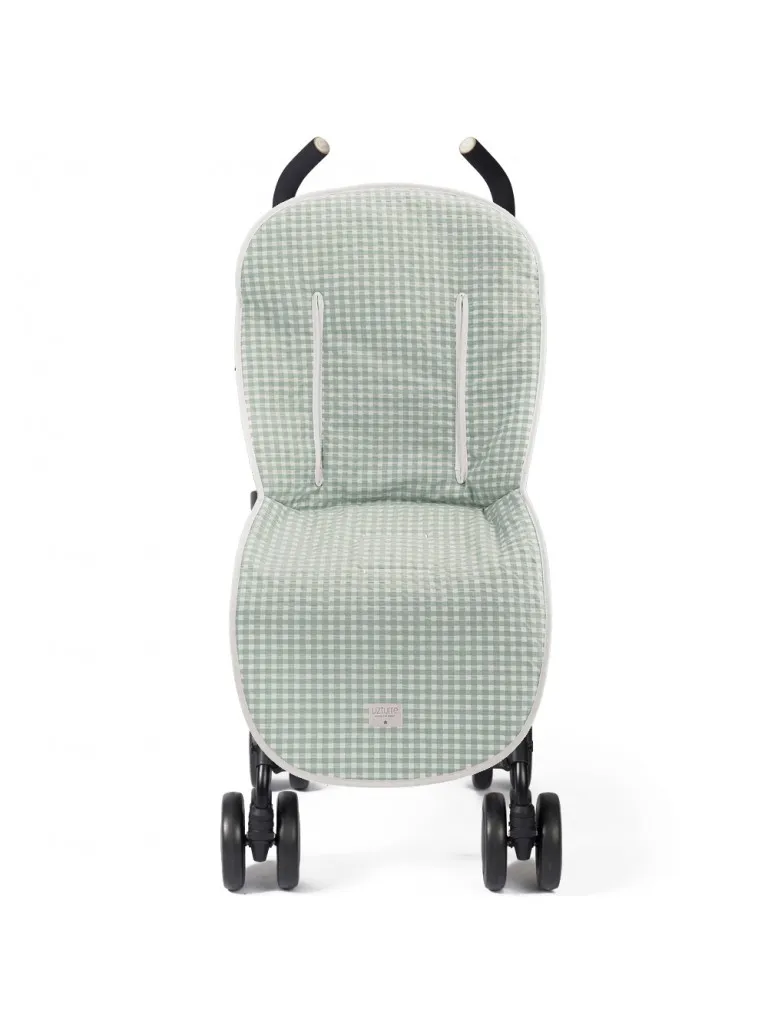 Colchoneta para silla reversible en algodón orgánico