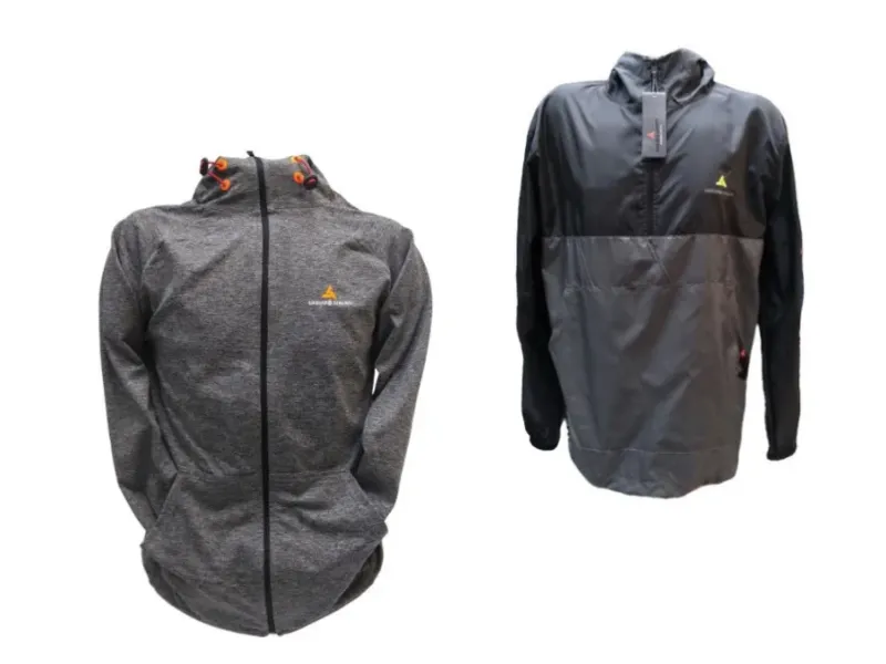 Combo hombre x2! campera deportiva g+buzo rompe vientos