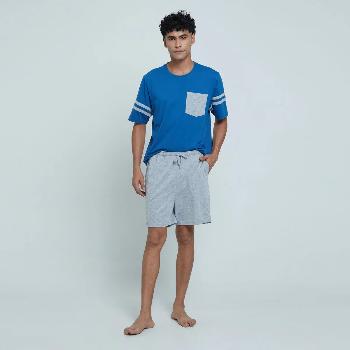 Conjunto De Pijama Con Pantaloneta
