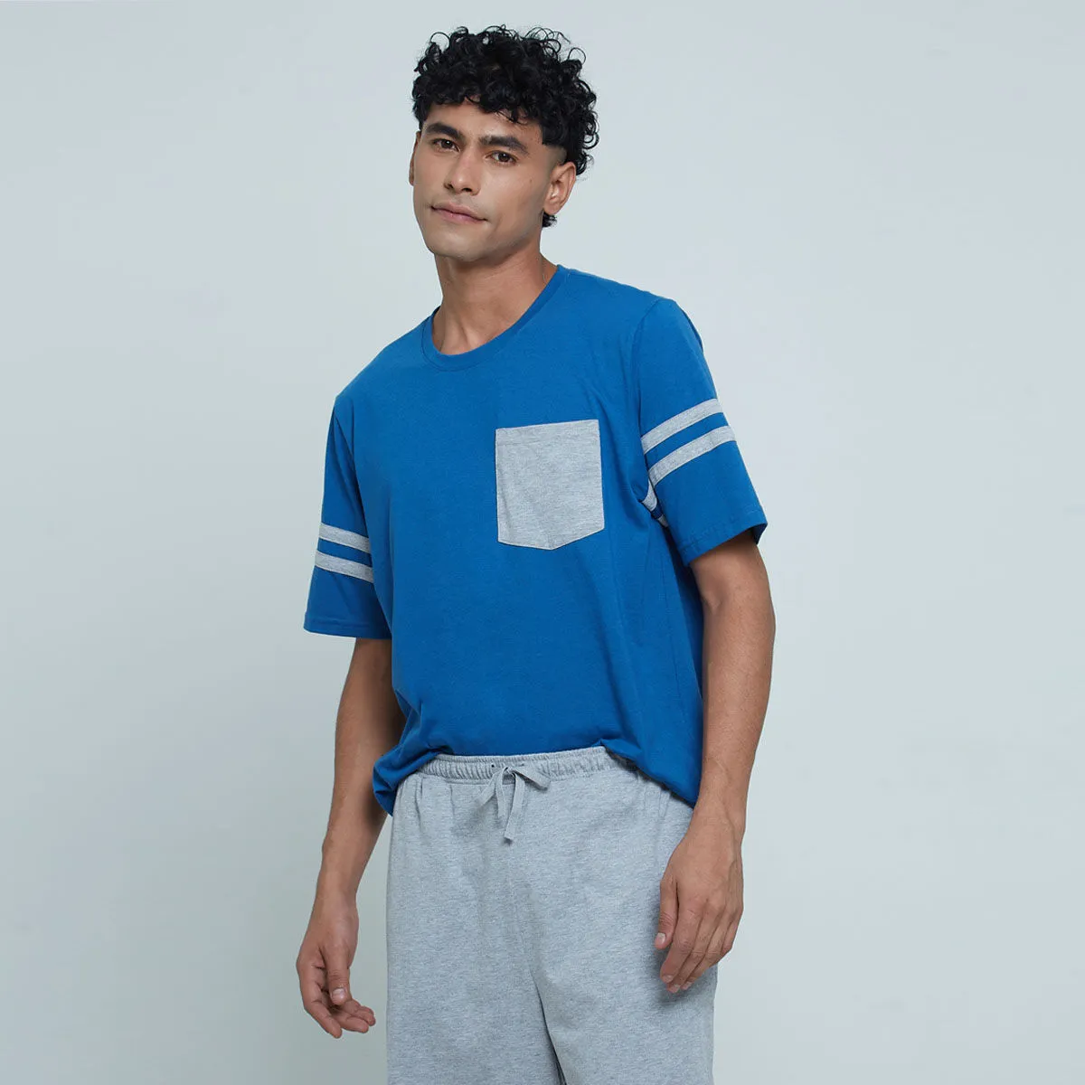 Conjunto De Pijama Con Pantaloneta