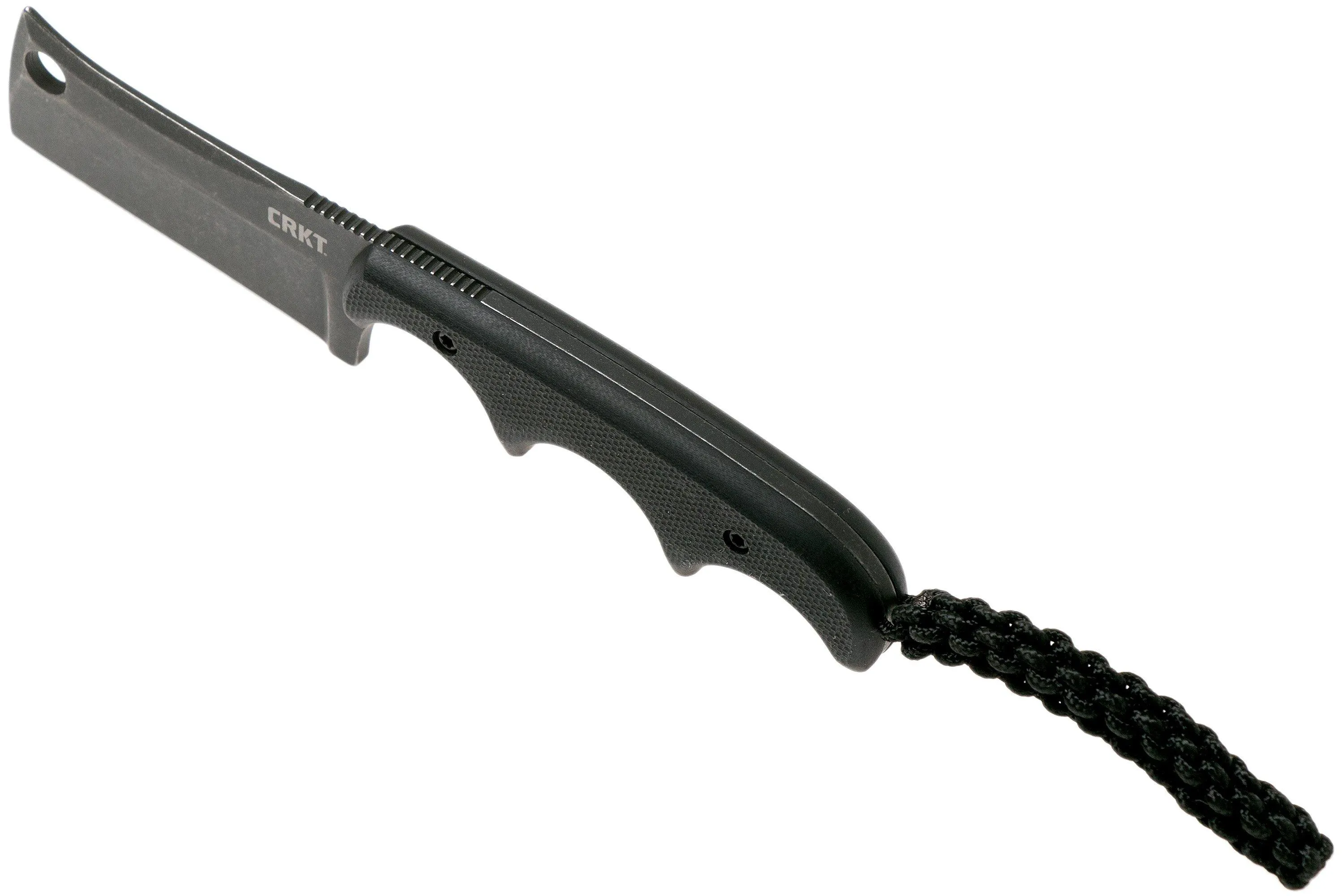 CRKT Minimalist Cleaver Blackout 2383K cuchillo de cuello, Alan Folts design