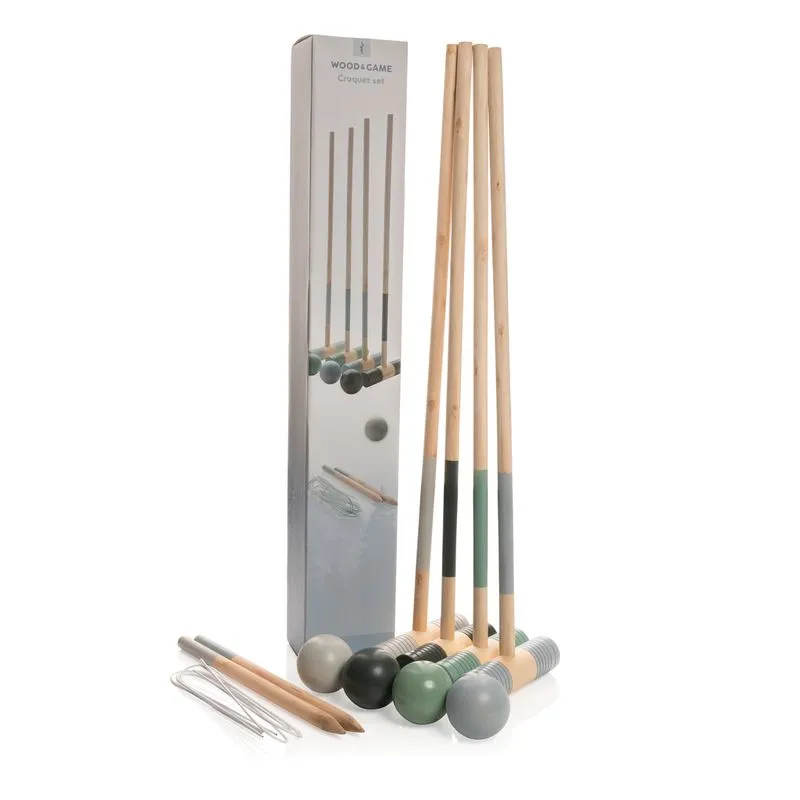 Croquet juegos personalizados Wooden XD