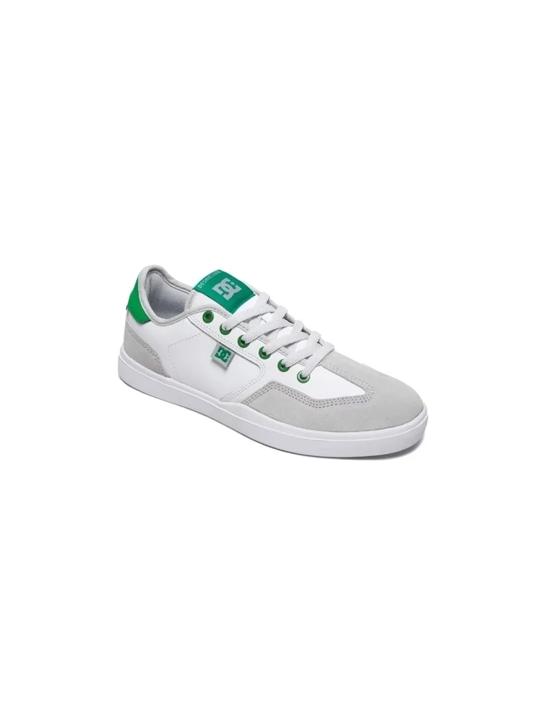 DC SHOES VESTREY  BLANCO/GRIS/VERDE  ZAPATILLAS DE SKATE