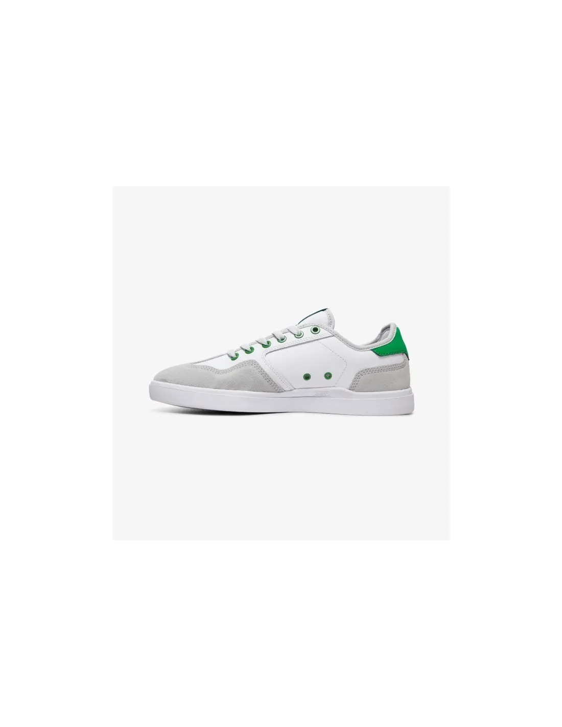 DC SHOES VESTREY  BLANCO/GRIS/VERDE  ZAPATILLAS DE SKATE