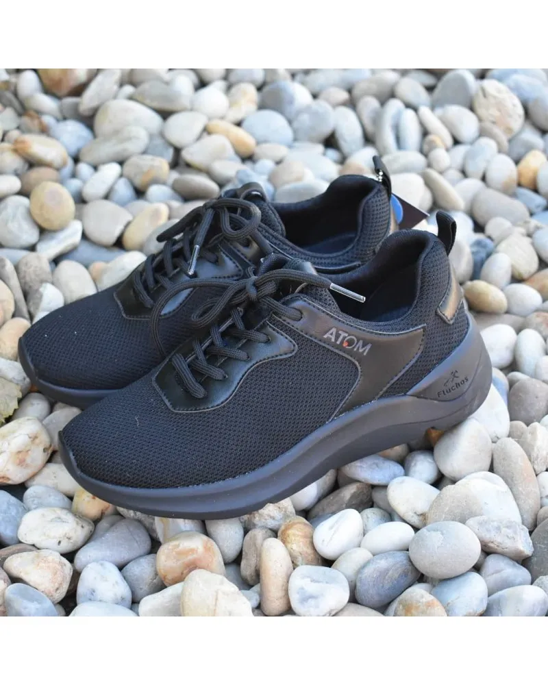 Deportivo de trabajo FLUCHOS ATOM AT126 negro