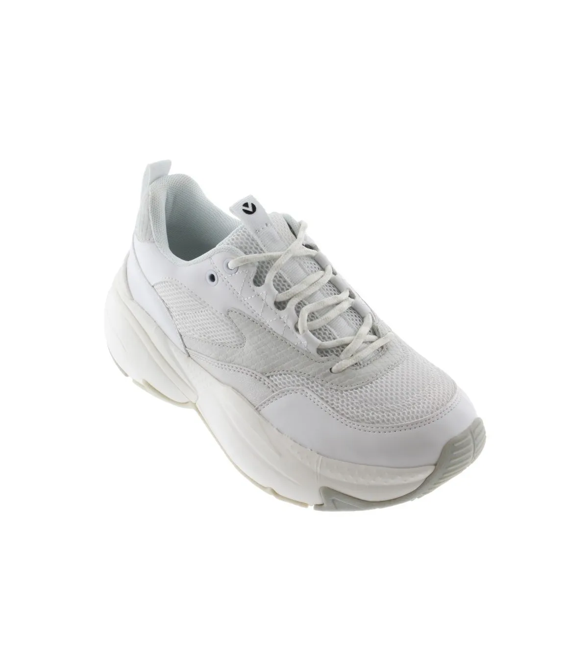 Deportivo plataforma en color blanco
