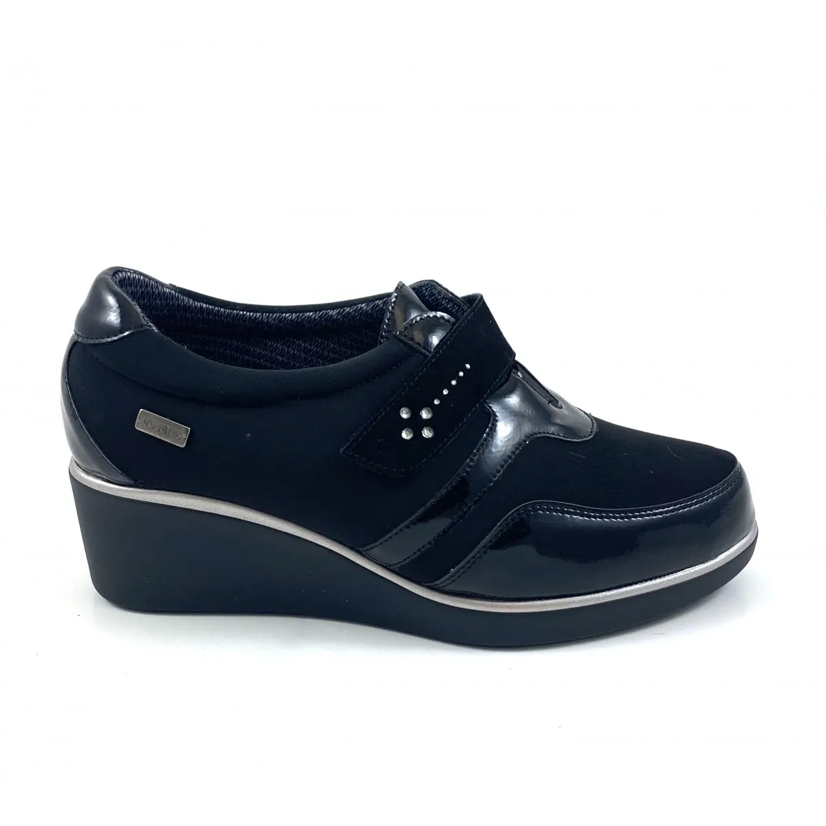 Doctor Cutillas deportivo rebajas impermeable negro mujer Doc64704