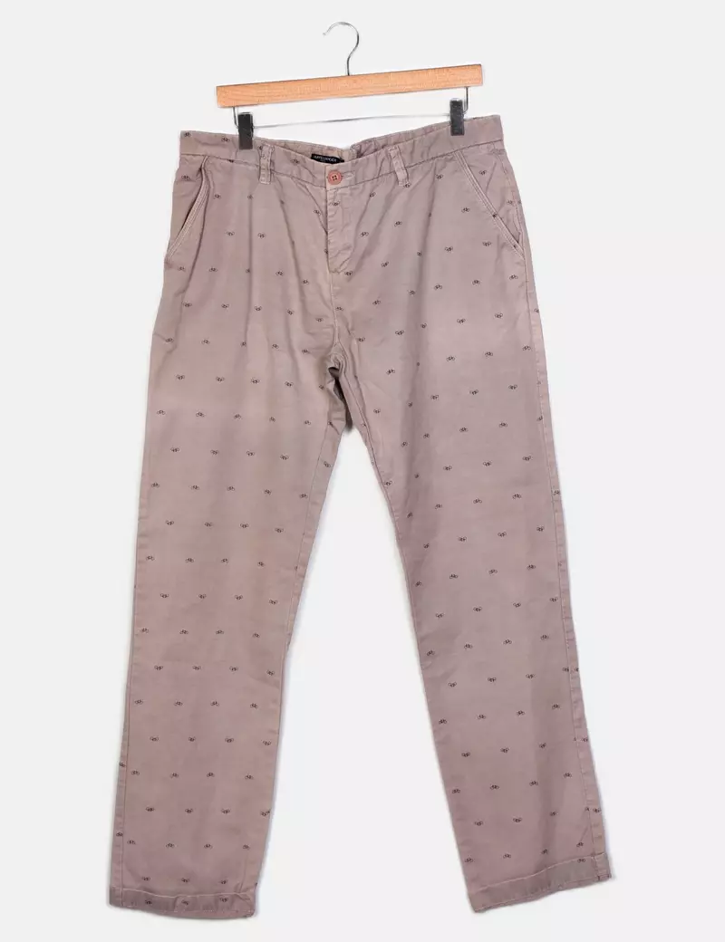 Doppelganger Pantalones de tela Rectos