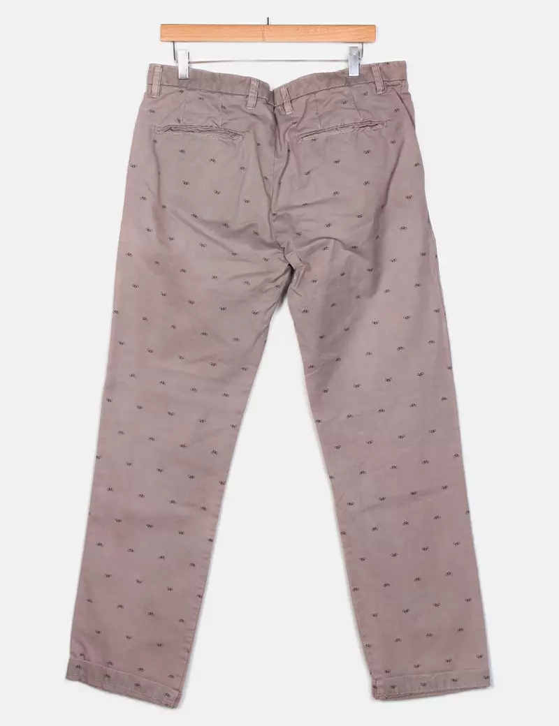 Doppelganger Pantalones de tela Rectos