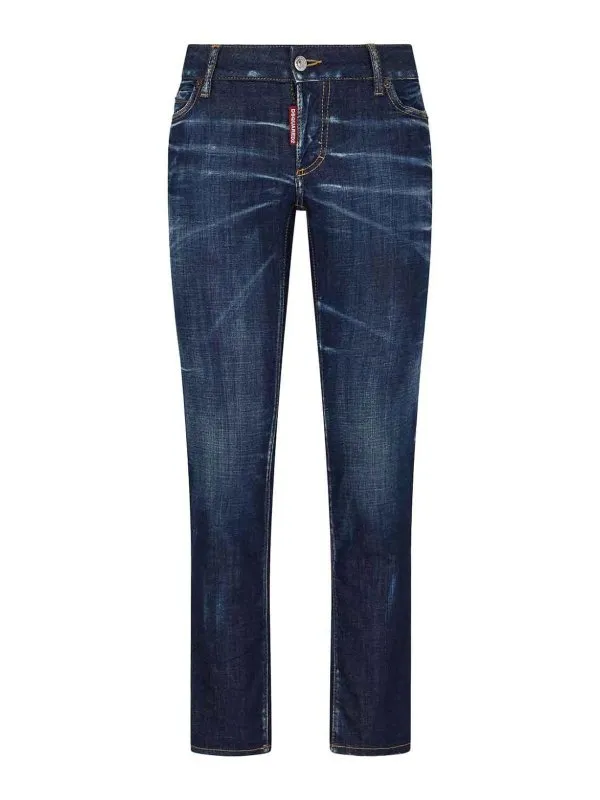 DSQUARED2 VAQUEROS PITILLOS  DENIM