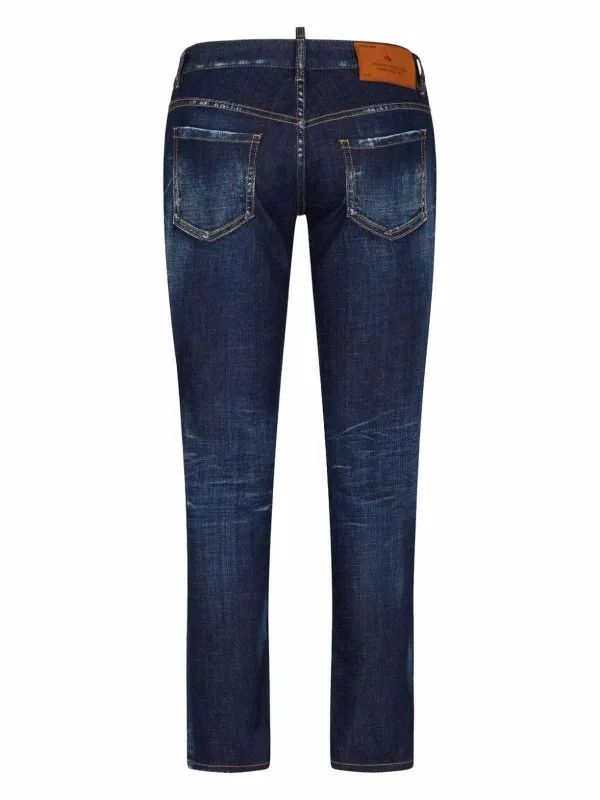 DSQUARED2 VAQUEROS PITILLOS  DENIM