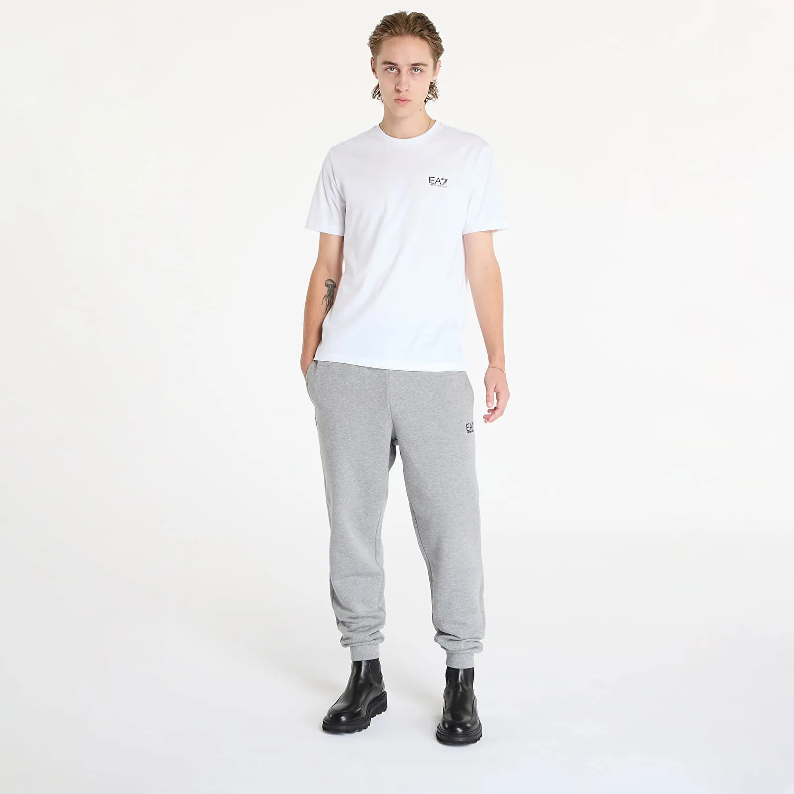Emporio Armani Sweatpants EA7 Trouser Med.Grey Mel M