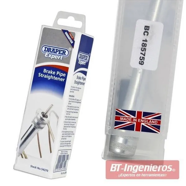 Enderezador para tubos de freno