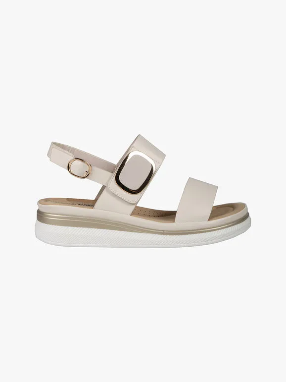 Energy Sandalias de mujer con tira y cuña.