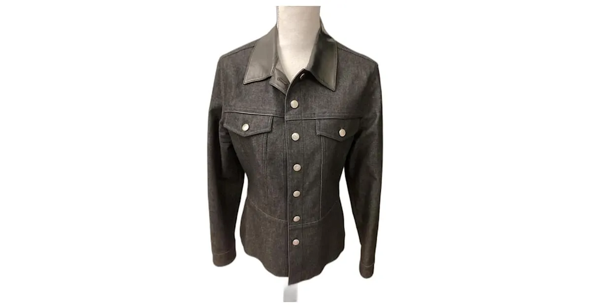 Escada Chaquetas Gris antracita 