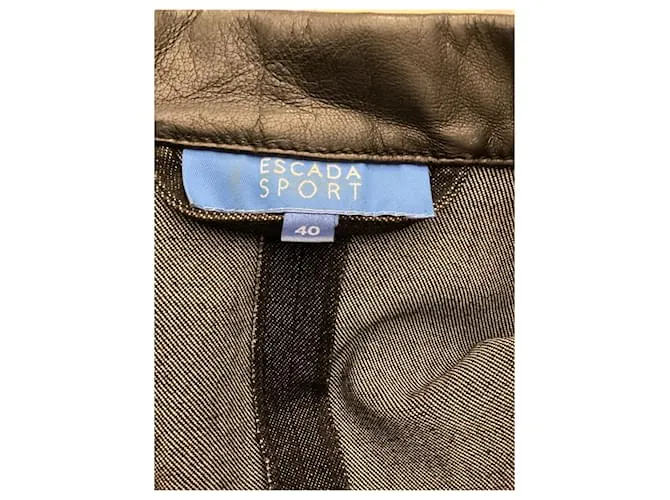 Escada Chaquetas Gris antracita 