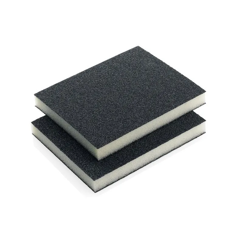 Esponja abrasiva de madera de doble cara P180 98 x 122 x 13 mm