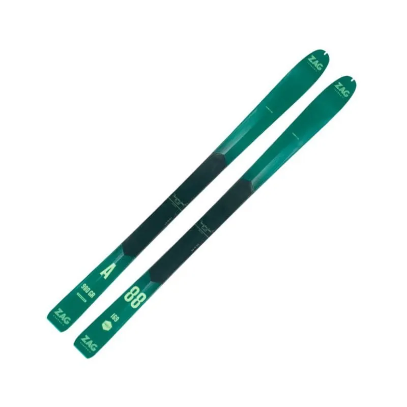 Esquís de travesía para mujer Zag Adret 88 (verde)