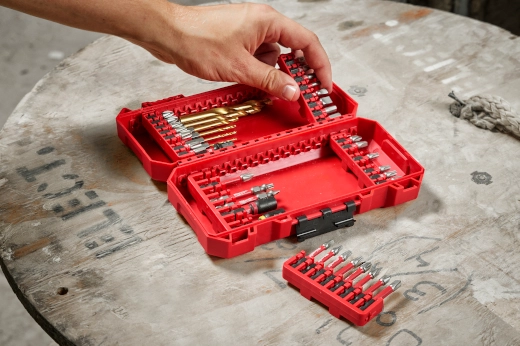 Estuche mediano personalizable para accesorios de destornillador de impacto