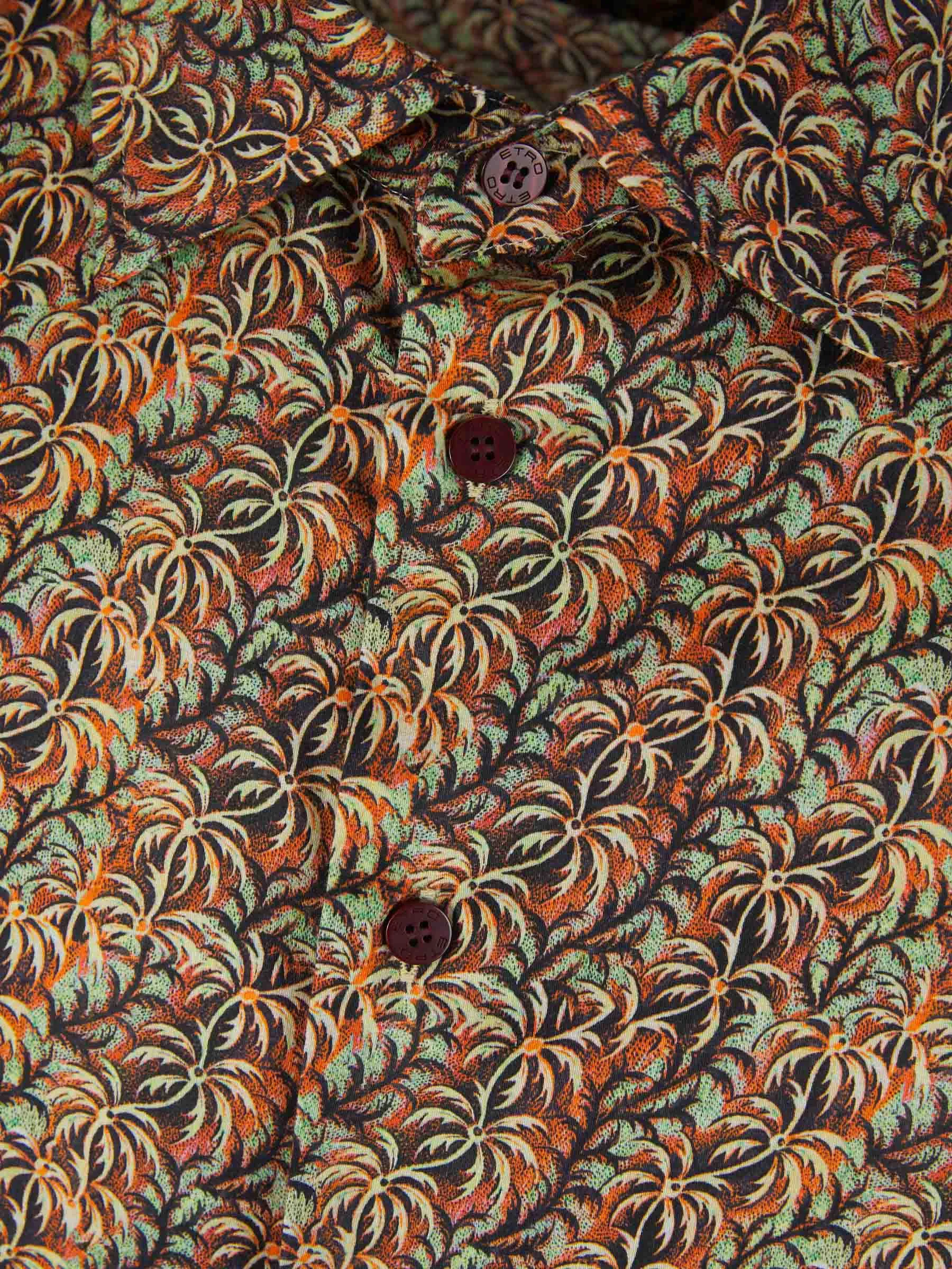 Etro Camisa Algodón Coqueros