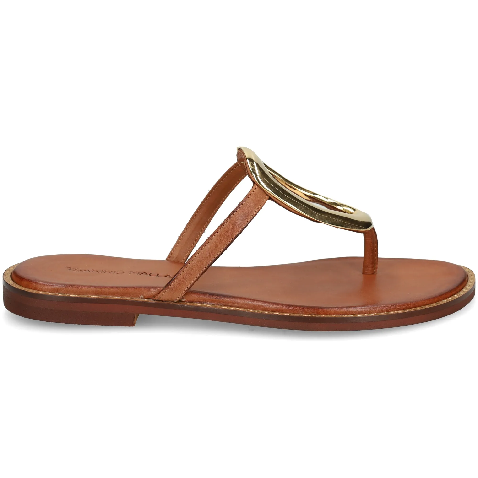 EXE Sandalias planas de Mujer TAN