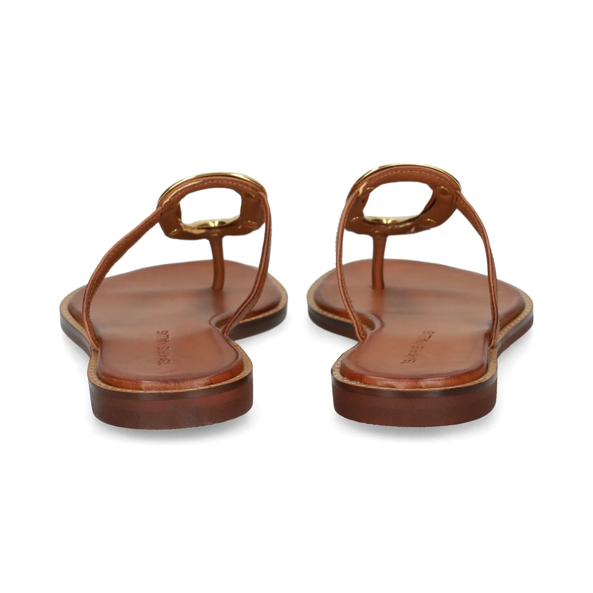 EXE Sandalias planas de Mujer TAN