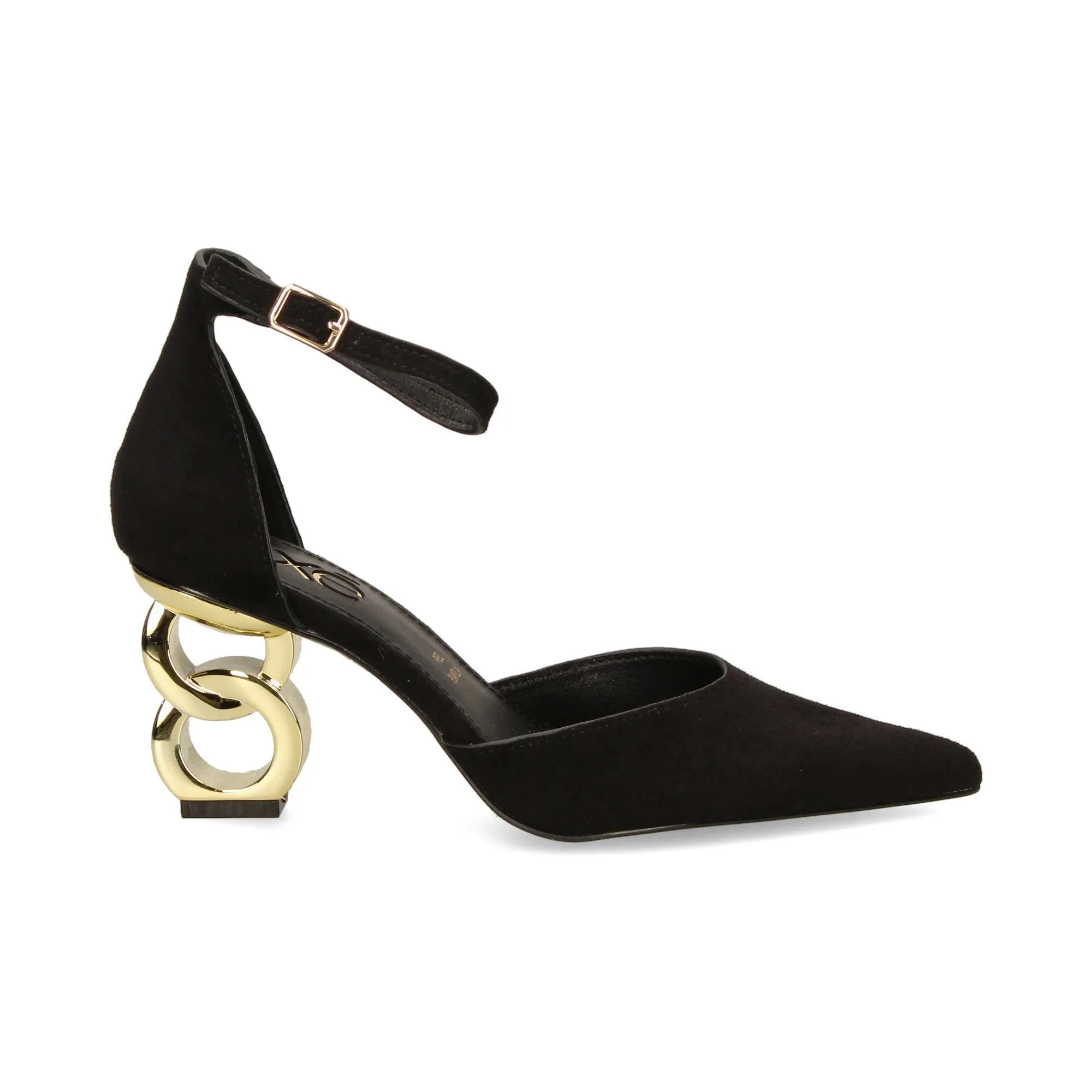 EXE Zapatos de tacón medio de Mujer NEGRO