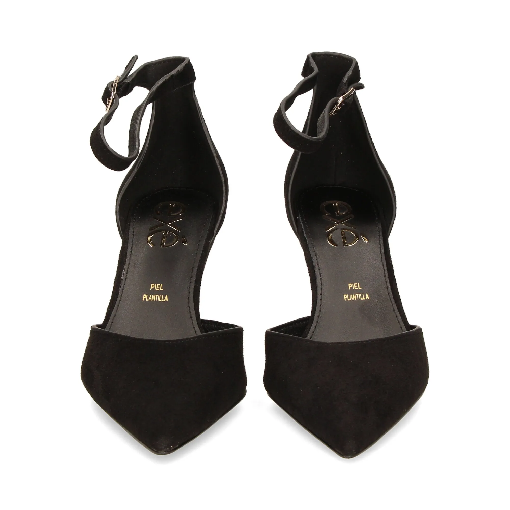 EXE Zapatos de tacón medio de Mujer NEGRO