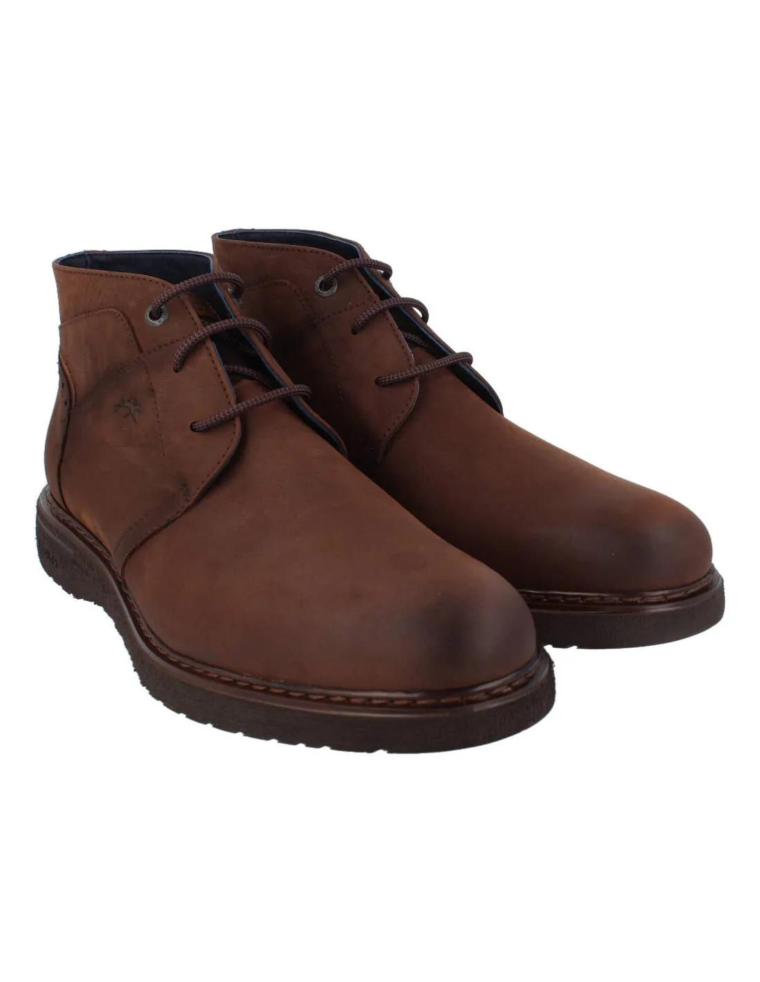 FLUCHOS  BOTA DESERT PIEL CASTAñO