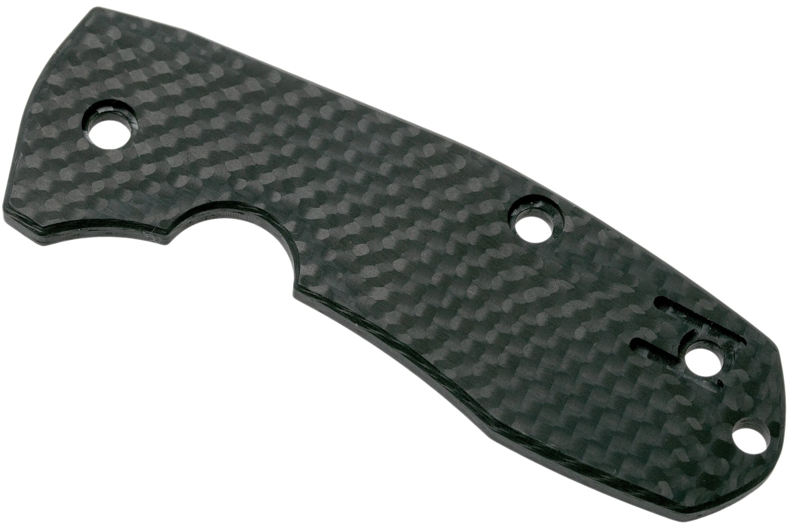 Flytanium Spyderco Techno 2 Scale, carbonfiber