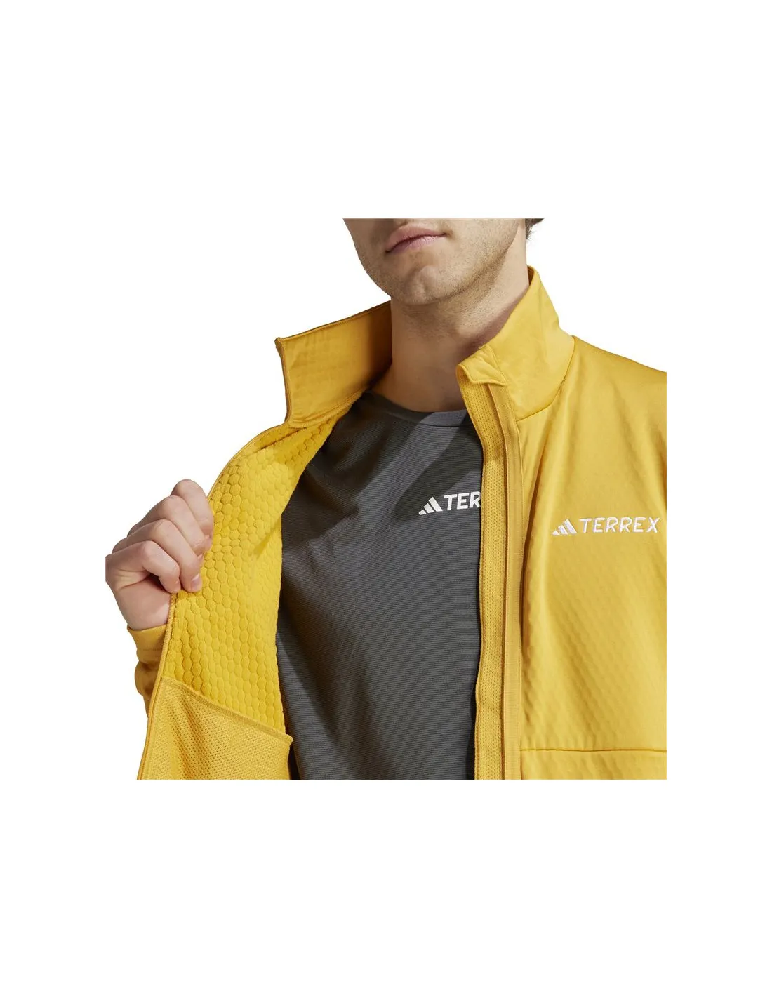Forro Polar de Montaña adidas Mt Lt Fl Fz Ja Hombre