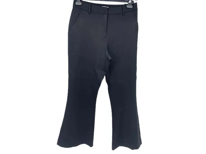 Frame Denim FRAME Pantalón T.US 10 Viscosa Negro 