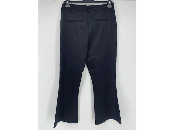 Frame Denim FRAME Pantalón T.US 10 Viscosa Negro 