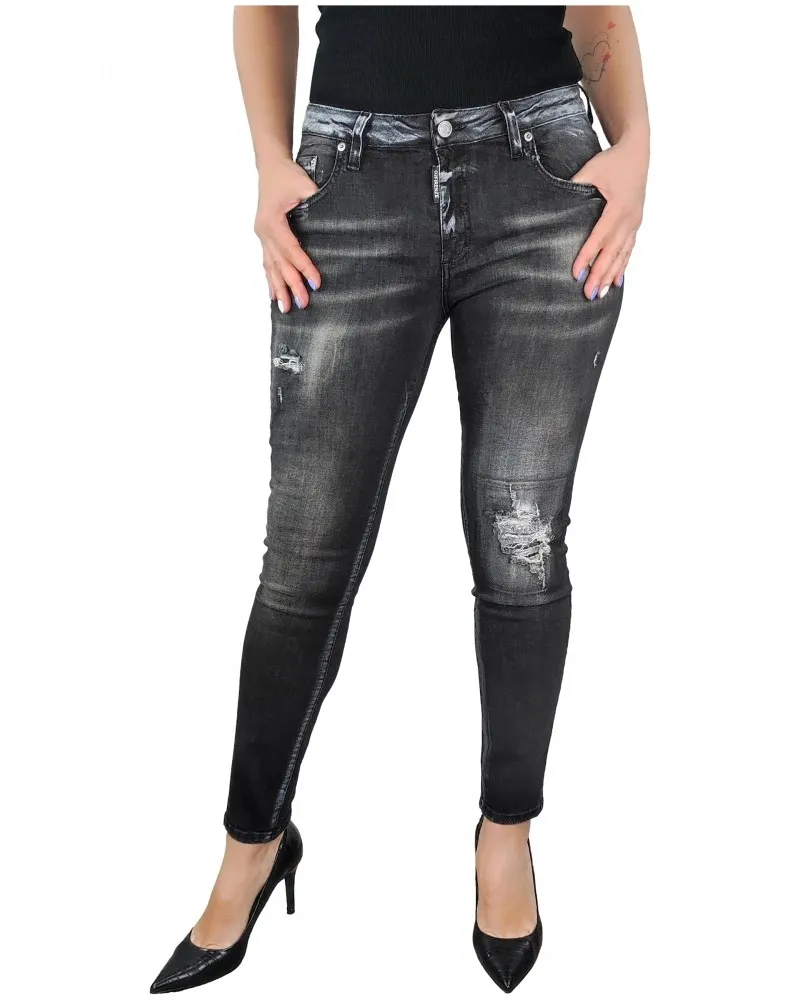 G2FIRENZE  PANTALóN VAQUERO SLIM FIT MIDNIGHT BLACK